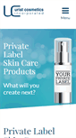 Mobile Screenshot of private-label-skin-care.com